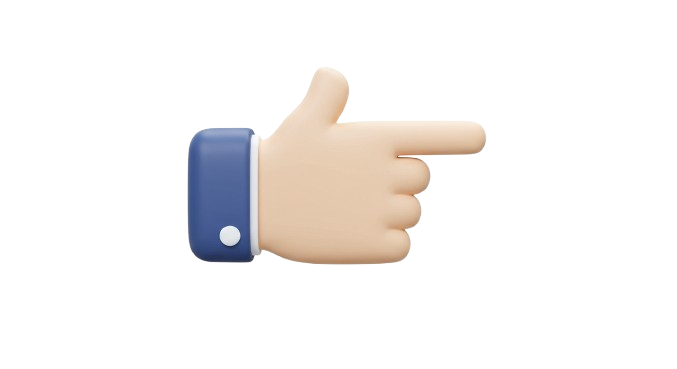 Pointing hand